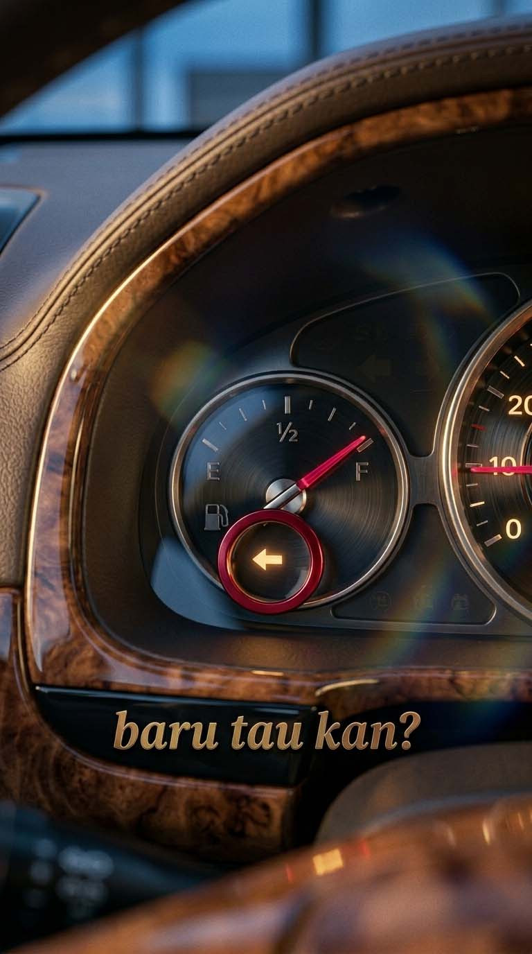 Cuma 1 Detik! Rahasia Dashboard Ini Biar Lo Gak Malu Salah Parkir di SPBU