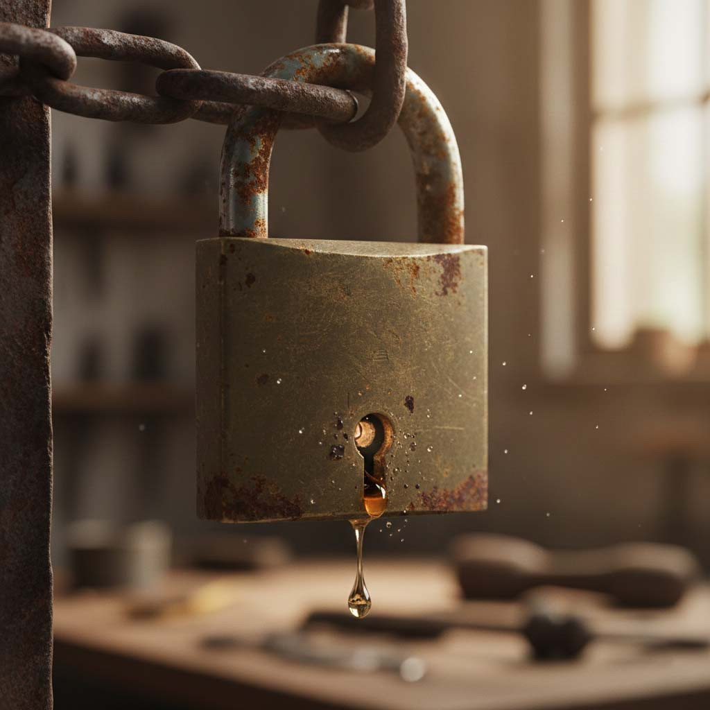 Stop Buang Gembok Berkarat, Sebelum Tahu Rahasia Ini!