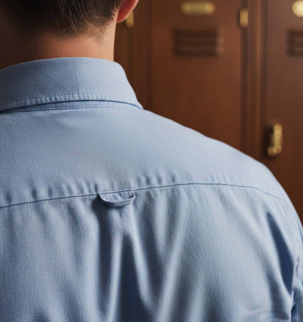 Sering Lihat tapi Gak Tau? Ini Fungsi "Ajaib" Cantolan di Punggung Kemeja Lo!