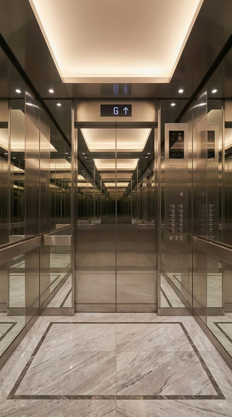 Pernah Mikir Gak, Kenapa Lift Hampir Selalu Ada Cerminnya?
