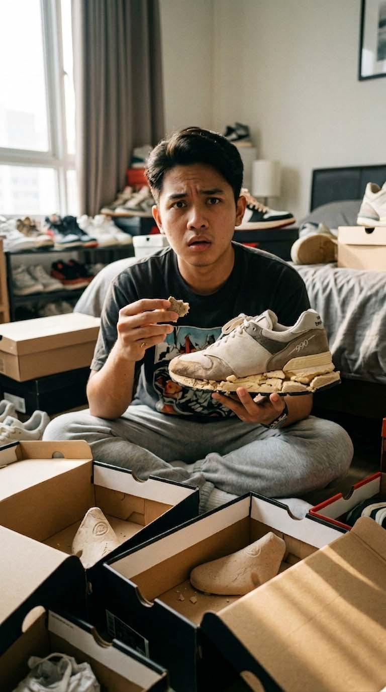 Niatnya Biar Awet, Tapi Simpen Sepatu di Kotak Malah Bikin "Game Over"?!