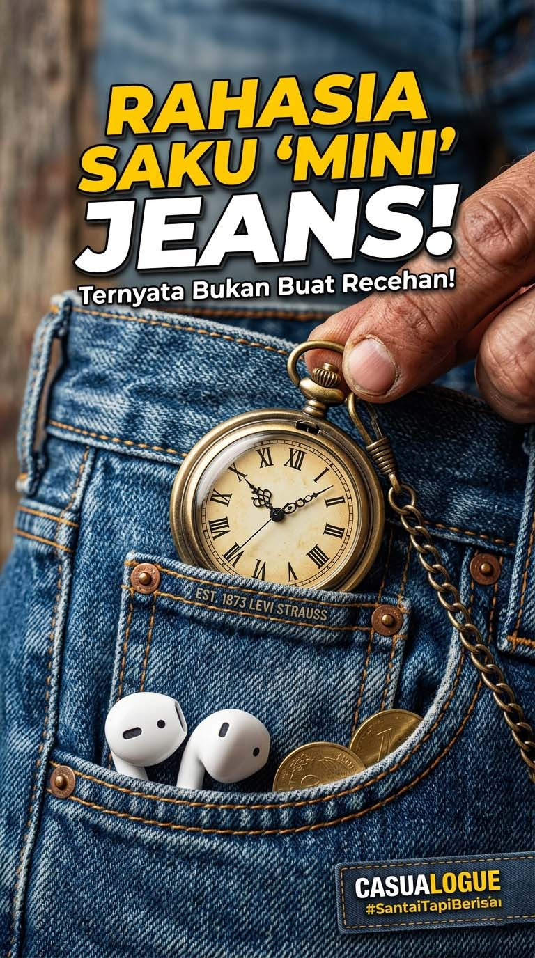 Misteri Saku "Mini" di Jeans Lo: Ternyata Bukan Buat Recehan!