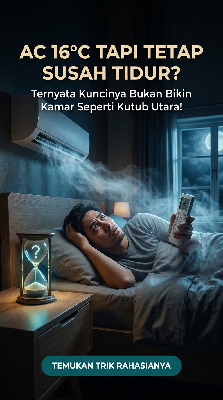 Rahasia Sederhana Tidur Nyenyak,  Tanpa Bikin Tagihan AC Membengkak!