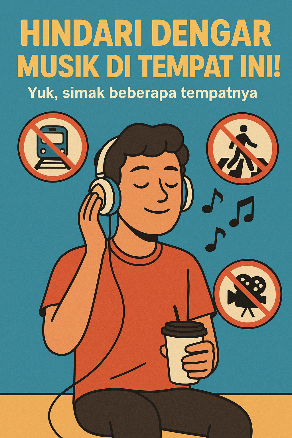 HINDARI DENGAR MUSIK DITEMPAT INI . CHECK !